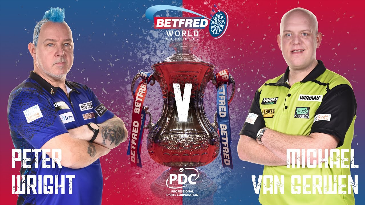 PDC World Matchplay 2021 Semi-Final Peter Wright v Michael van Gerwen 2021 07 24 HUN
