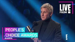 Ellen DeGeneres Accepts 25th PCA With Powerful Message | People's Choice Awards