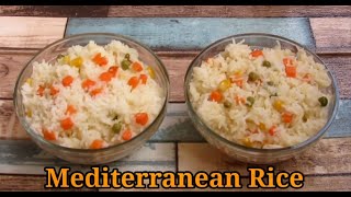 Mediterranean Rice | Rice Recipies | Nishaa'S Cafe