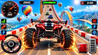 Monster Truck Mega Ramp Impossible Driver - Mega Ramp Car Stunt Master Simulator- Android Gameplay17 screenshot 5