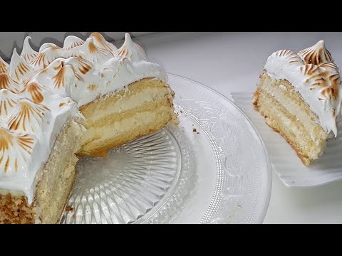 Vidéo: Gâteau Meringué Au Chocolat Blanc