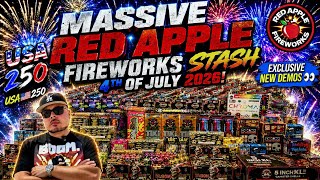 RED APPLE FIREWORKS STASH 4TH OF JULY 2026