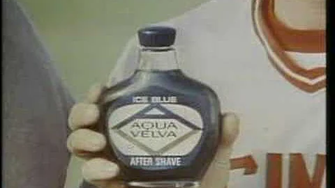 Pete Rose Sings!! Aqua Velva Commercial 2-1976