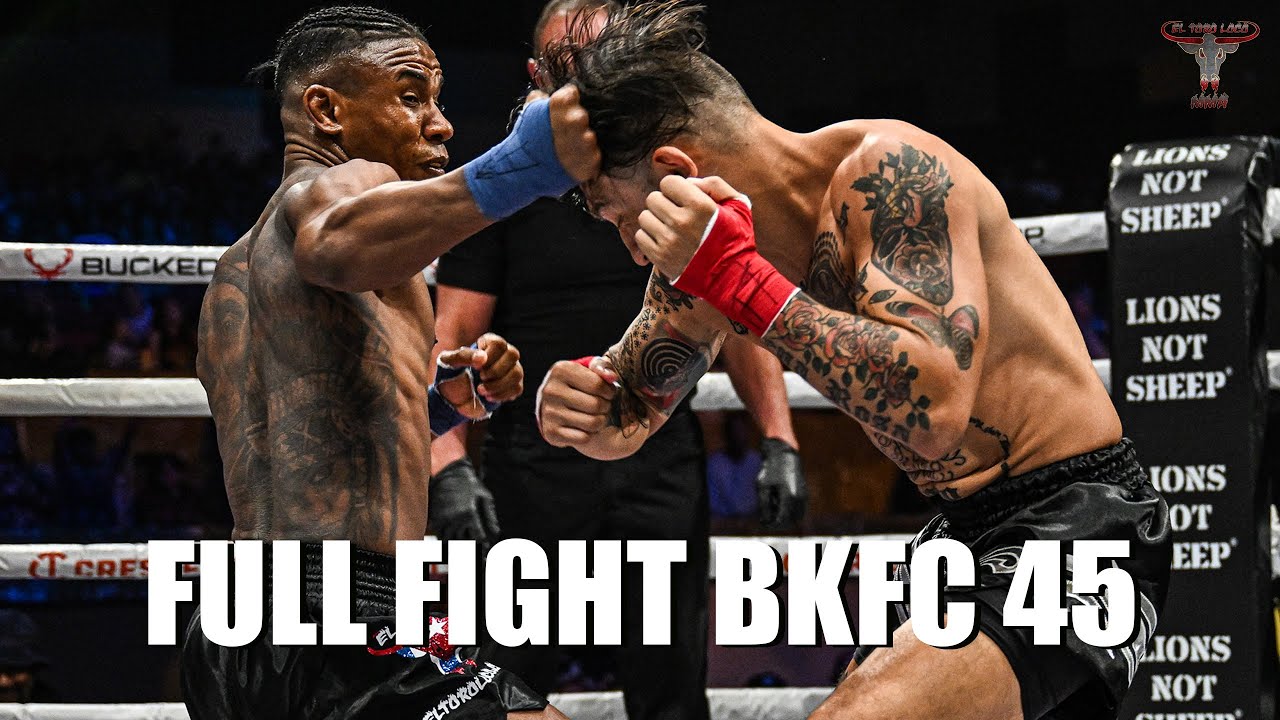 BKFC 45 Alberto "El Indio" Blas vs Rob Armas - El Toro Loco MMA Fighter with Another First Round KO