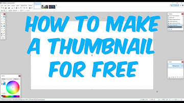 How to make GOOD thumbnails for FREE (Paint.net)