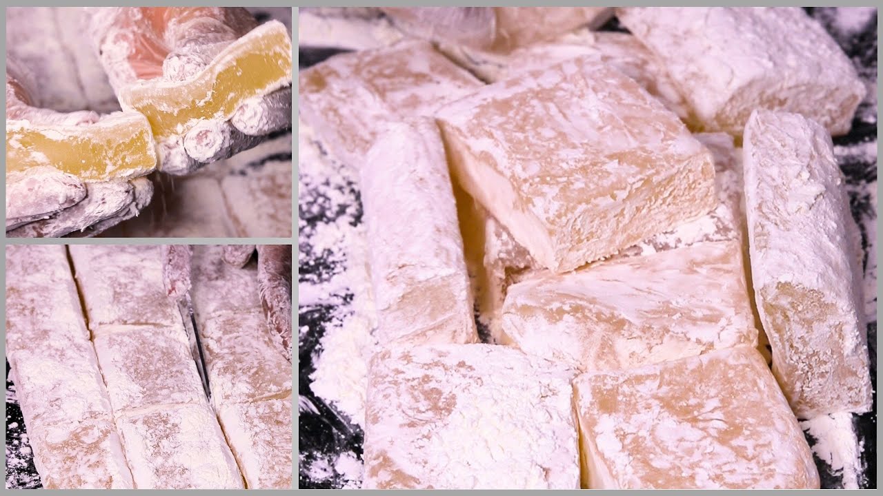 طريقة عمل الملبن في البيت بطعم وقوام ملبن زمان❗راحة الحلقوم❗راحة الحجاج 👌