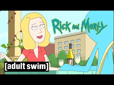 Beth and Mr Meeseeks | Rick and Morty | Adult Swim