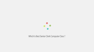 Senior Clerk | Senior Clerk syllabus