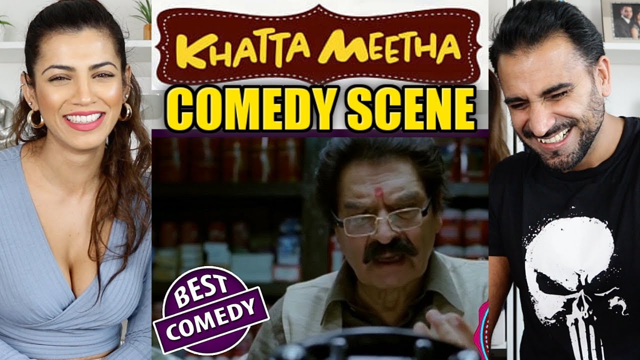 KHATTA MEETHA COMEDY SCENE REACTION!! | Akshay Kumar & Asrani | Best Bollywood Funny Comedy Scenes