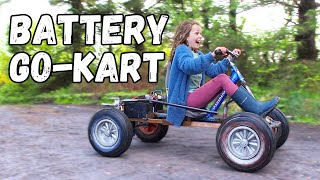 DIY ELECTRIC GOKART MADE FROM SCRAP by Off Grid Bruce 25,340 views 11 months ago 9 minutes, 45 seconds