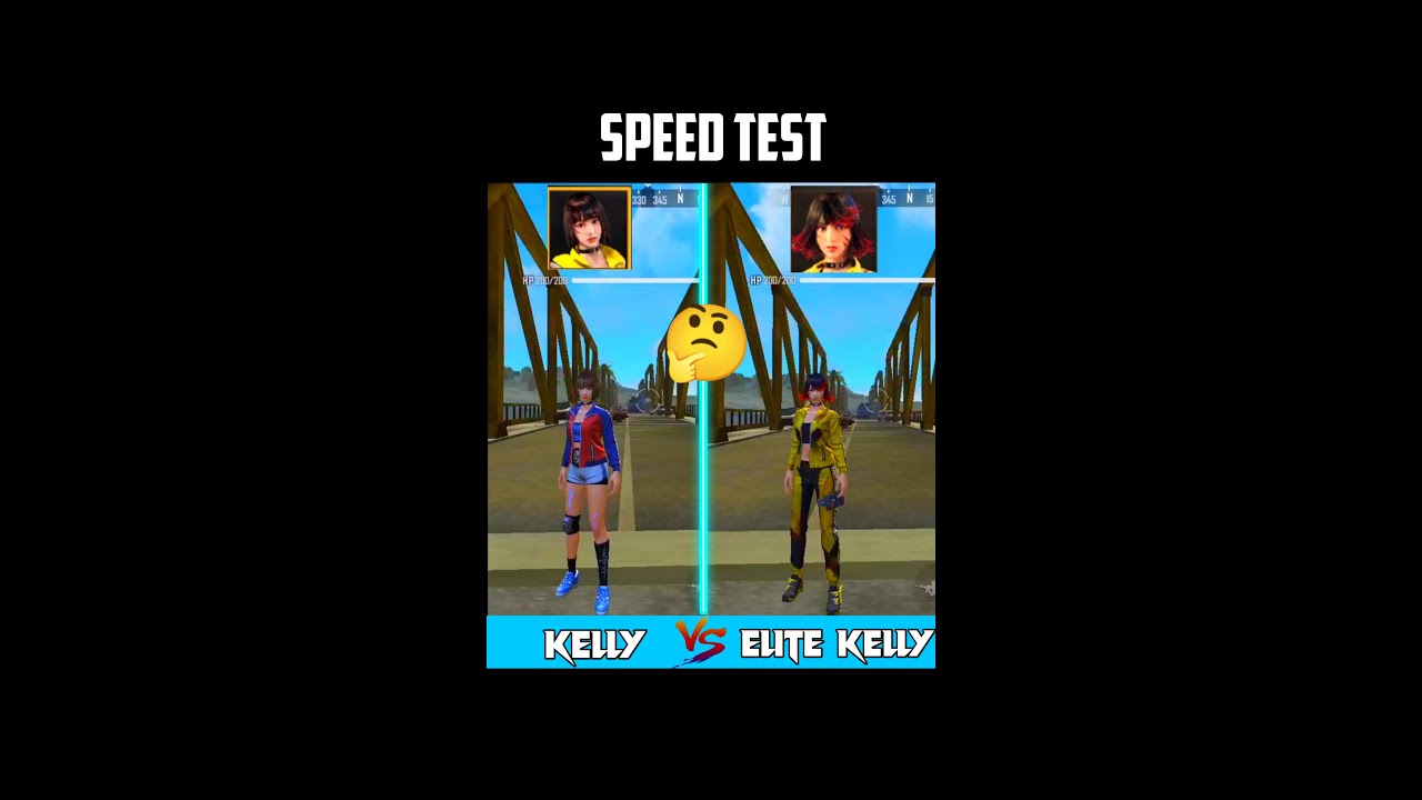 Kelly vs Elite Kelly Moment Speed Test | Kelly vs Elite Kelly