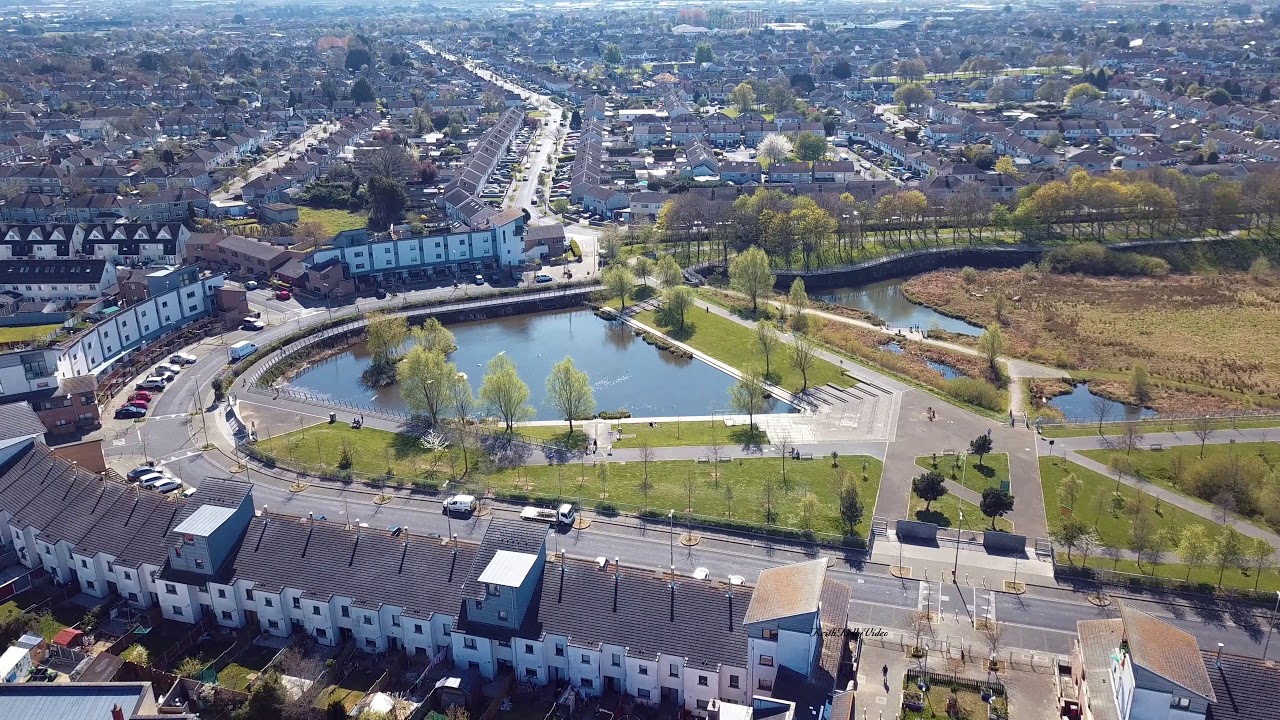 Poppintree Ballymun Dublin dji mavic pro