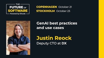 GenAI best practices and use cases | Justin Reock