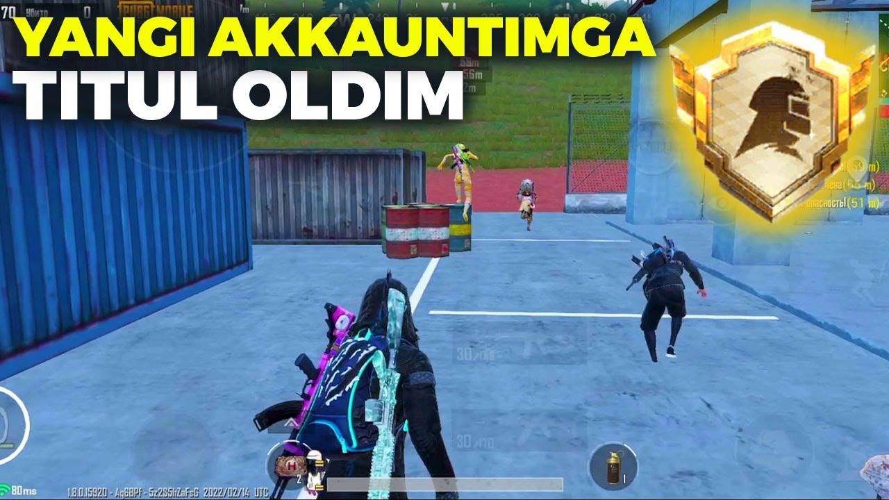 МЕТКИЙ ГЛАЗ TITULINI OSON OLISH USULI / PUBG MOBILE DOSTIJENIYA BAJARAMIZ