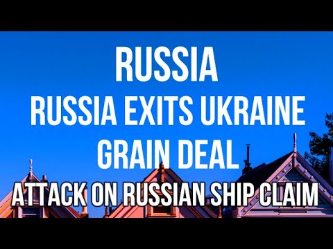 RUSSIA in DESPERATE Attempt to Create Global CHAOS as Grain Deal is Cut & MILLIONS are Put at Risk