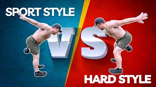 Hard Vs. Sport Style Kettlebell Swing (which is better?) screenshot 2