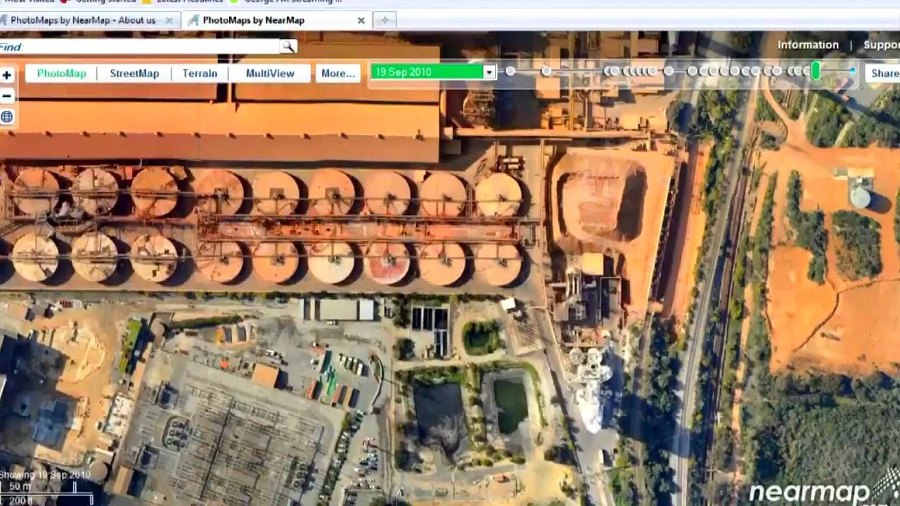 Toxic Timelapse Two years of bauxite mining waste By Paul Moss