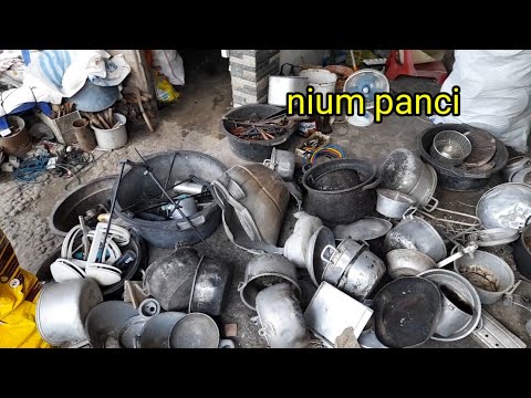 Unboxing Alumunium panci kiriman subscriber