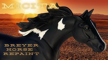 I turned my friend’s horse into a Breyer model! My first Breyer Horse Repaint | Custom Figurine