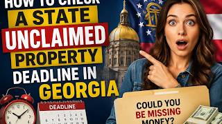 How to check a state unclaimed property deadline in Georgia