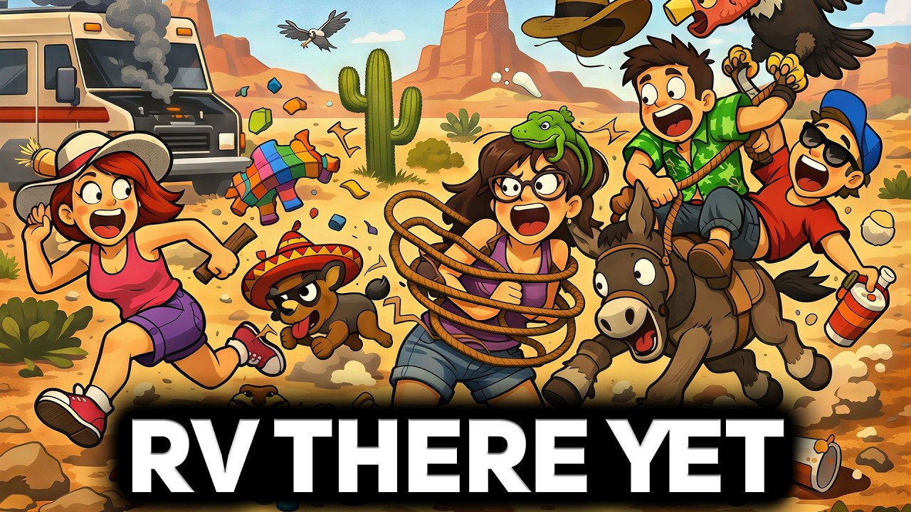 Карпова Королева, Хрустик, Таня и Паша в одной машине 🚐 RV There Yet? [PC 2025]