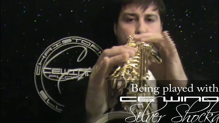 Jupiter JPS 847 Soprano sax Silver plates played with CE Winds Silver Shocka mouthpiece