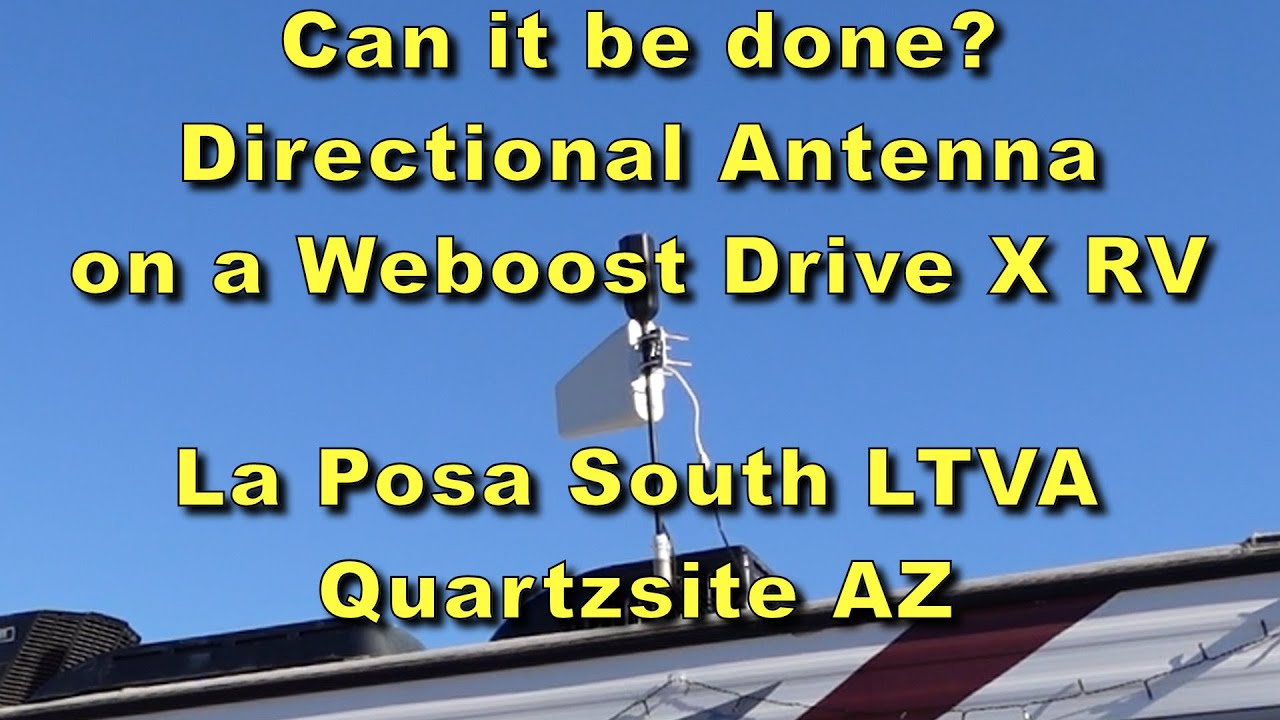 Will it work? Temp install of a directional antenna with the oost