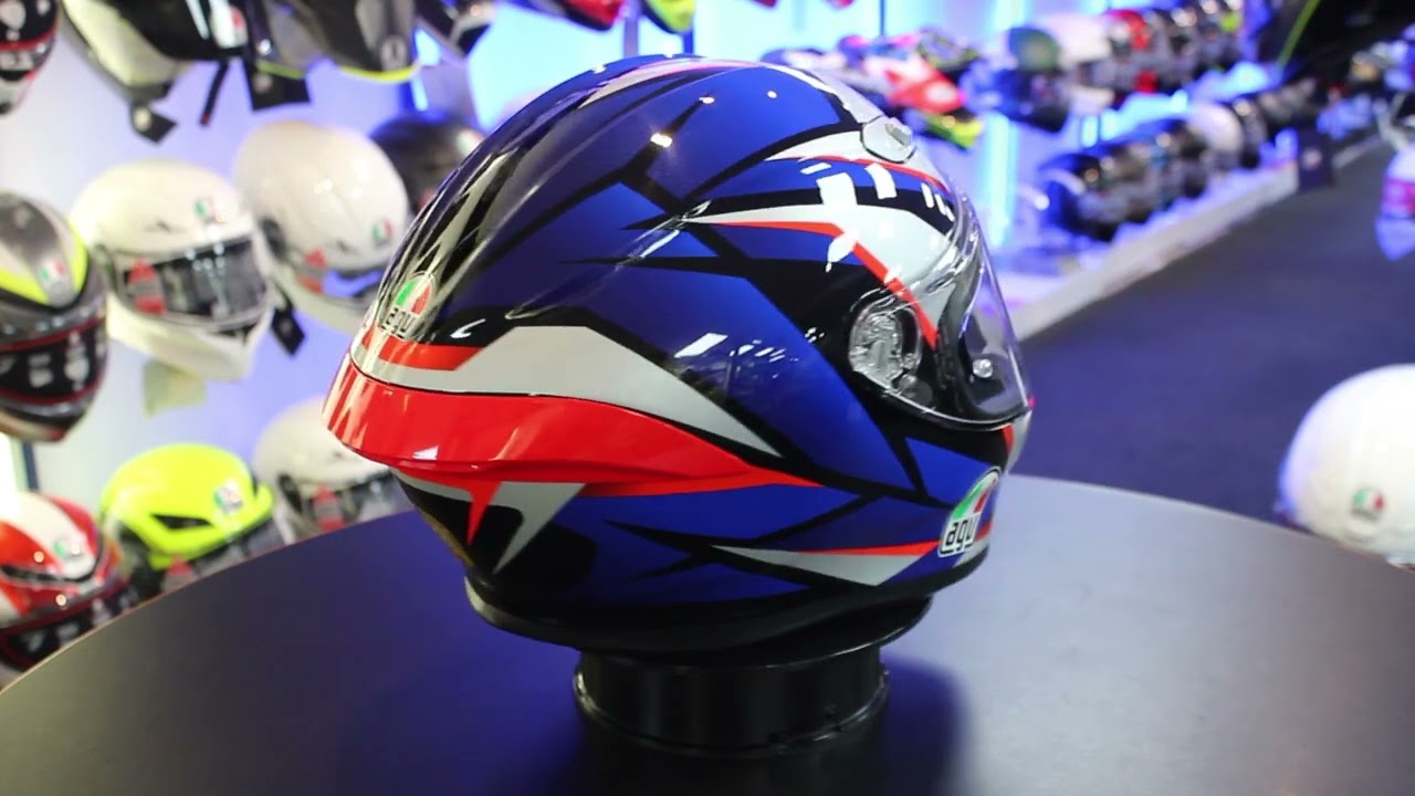 agv k6 s slashcut Helmet - - Black/Gray/Red developed for maximum performance AGV K6 S Helmet -