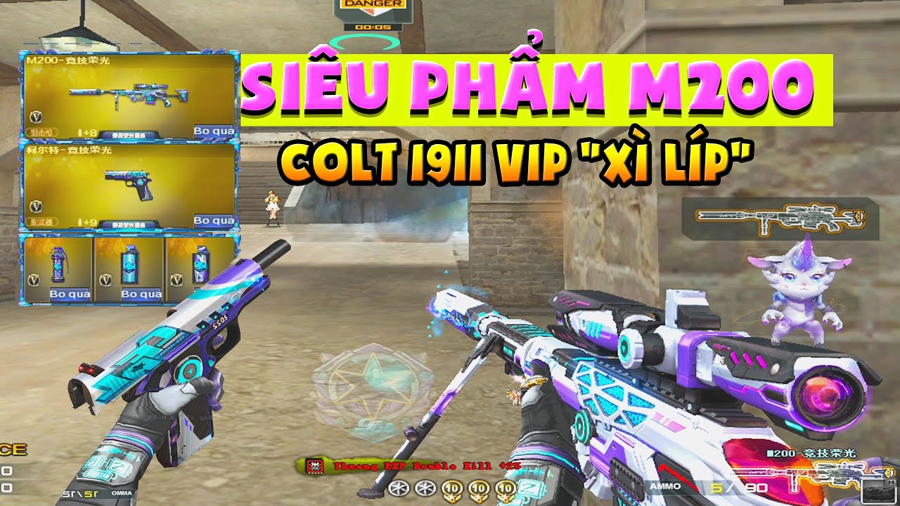 Bình luận Đột Kích - Siêu phẩm M200 VIP cùng Colt 1911... - youtube