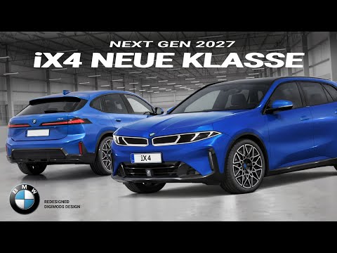 Video BMW iX4 2027 Debuts Bold Neue Klasse Design, More Futuristic and Minimalist? Redesigned