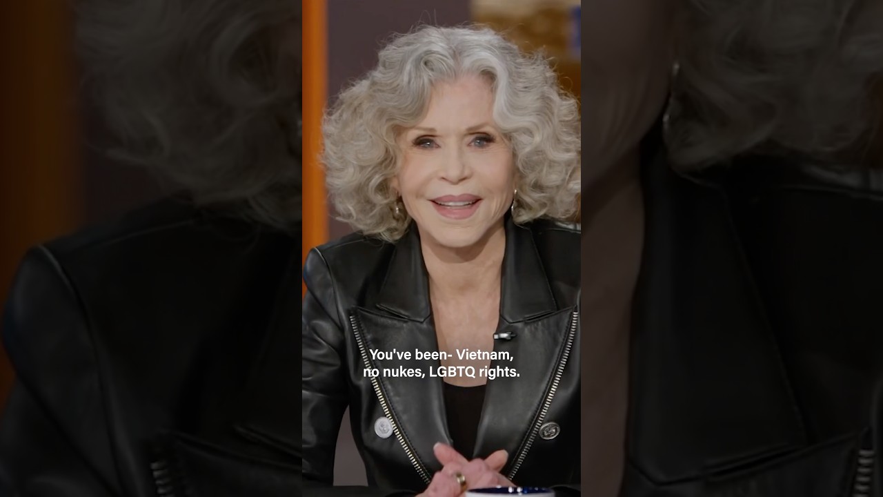 Jane Fonda shares what she's learned as a dedicated member of resistance movements over the years