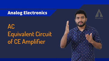 AC Equivalent Circuit of CE Amplifier | Analog Electronics | KTU | Malayalam