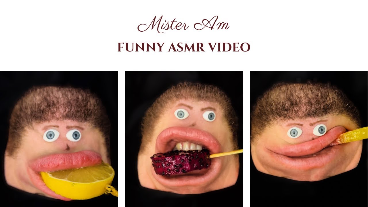 Funny ASMR Video from Mister Am #funnyasmr #asmreatingshow - YouTube