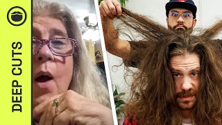 Mom’s Shock After Soon Cutting Long Frizzy Hair | AMAZING TRANSFORMATION