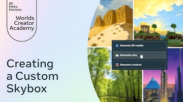 Creating a Custom Skybox in the Worlds Desktop Editor ☁️🌈