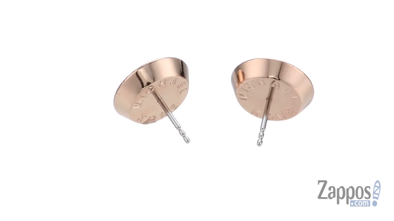 michael kors monogram earrings