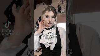 Goth outfits for school! | tt:gothkovska | #goth #gothic #goths #outfit #short #shorts #school #bye Goth outfits for school! | tt:gothkovska | #goth #gothic #goths #outfit #short #shorts #school #bye