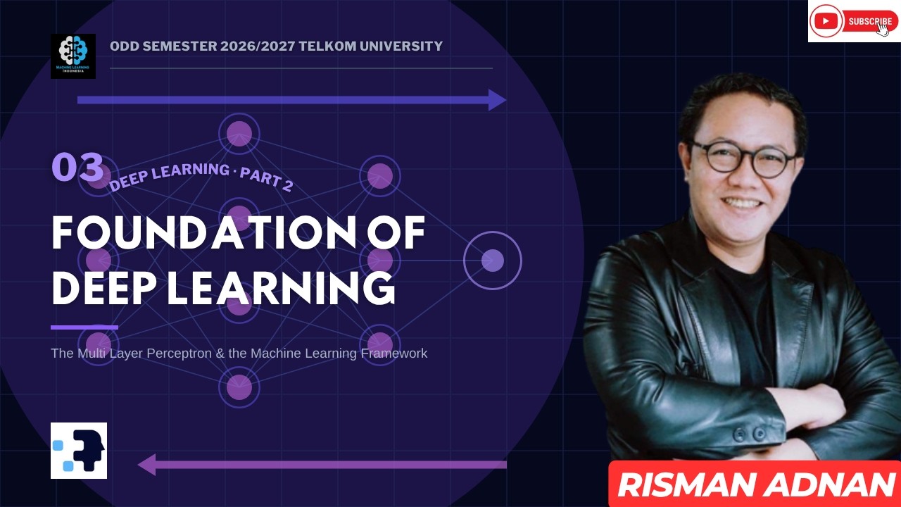 Deep Learning 3 [Odd Semester 2026/2027 Telyu] - Foundation of Deep Learning