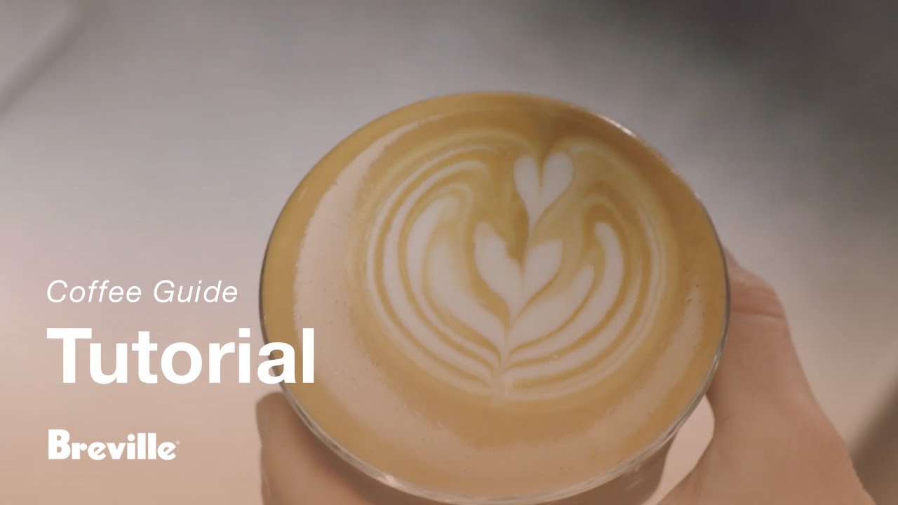 Tutorials How to create latte art the tulip & rosetta the Barista Express® Breville