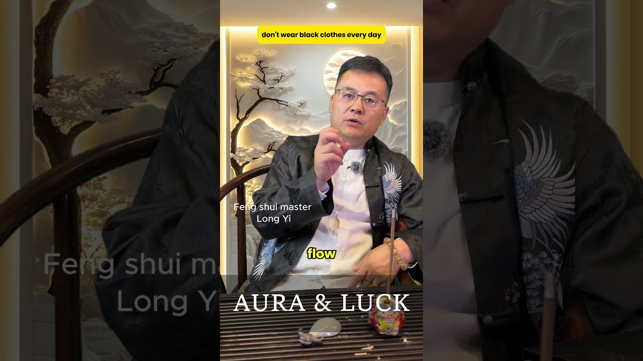 Don’t wear black clothes every day 