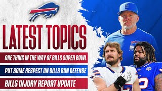 LATEST Bills News: Bills’ Super Bowl Path Has One Major Obstacle…