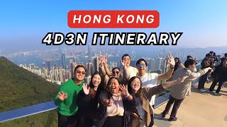 4D3N Itinerary in Hong Kong | Ngong Ping 360 | Ocean Park Hong Kong | Lantau Island 2024