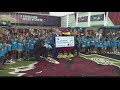 The Panthers and USC make a special day for Rice Creek Elementary students