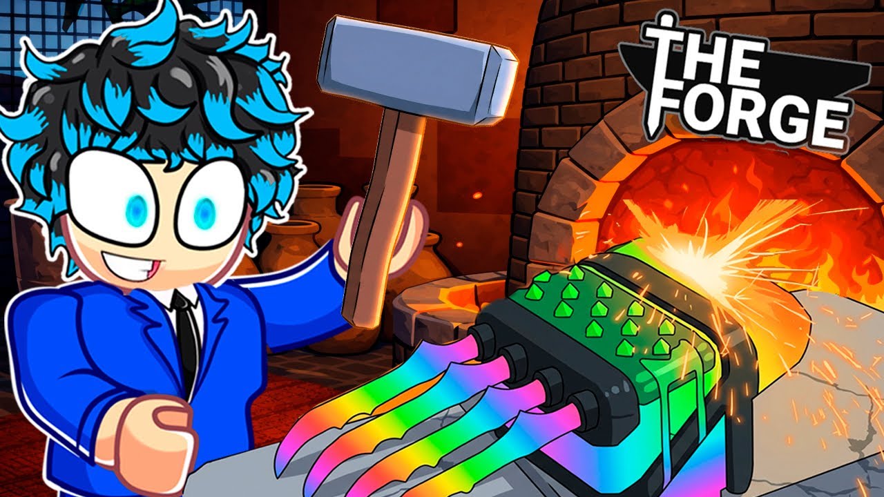 I Lost My SANITY Crafting The RAINBOW WOLVERINE CLAW In The Forge