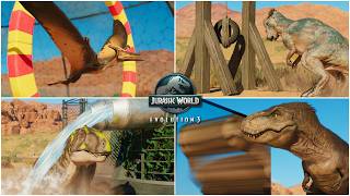 Dinosaur Enrichments and Decorations Showcase in Jurassic World Evolution 3