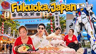 𝐅𝐮𝐤𝐮𝐨𝐤𝐚 𝐉𝐚𝐩𝐚𝐧 🇯🇵 Travel DIY Itinerary, Foodtrip, Temple, Giant Gundam & Festival (First Timer)