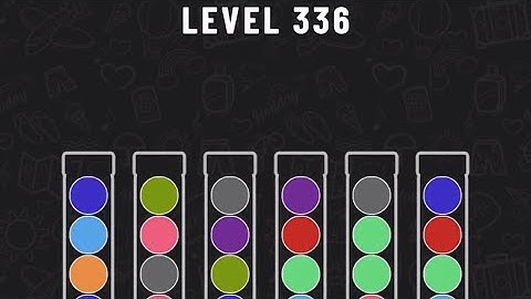 Ball Sort Puzzle Level 336 #ballsortpuzzle #ballsortpuzzlegameplay #puzzlegame #mobilegames