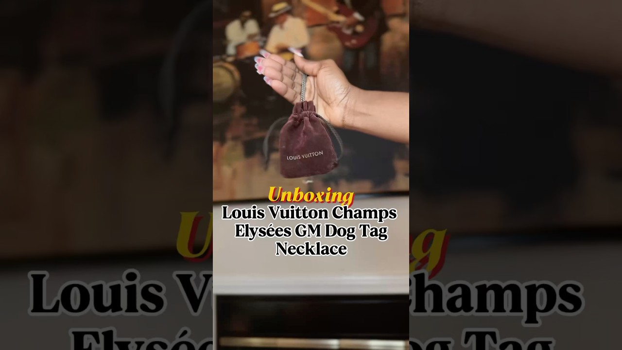 Louis Vuitton Dog Tags Unboxing 