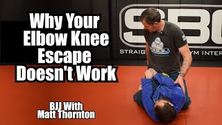 Why Your Elbow Knee Escape Doesn