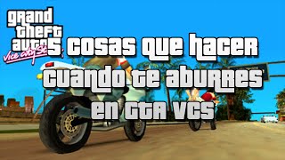 5 Cosas que hacer en GTA (Vice City Stories) cuando te aburres | PSP | HD | luigi2498